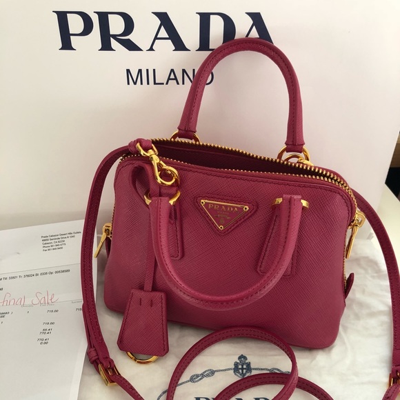 Prada leather purse pink - Picture 2 of 7